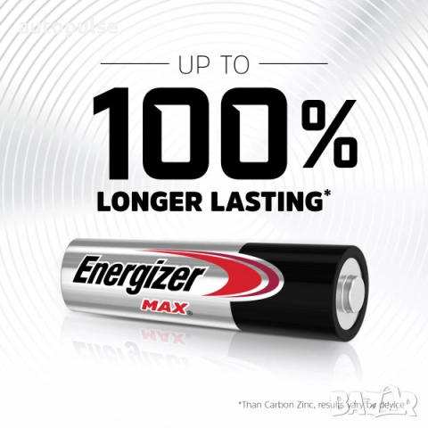 Батерии Energizer MAX AAA 4+4 броя, снимка 3 - Батерии, зарядни - 51695068