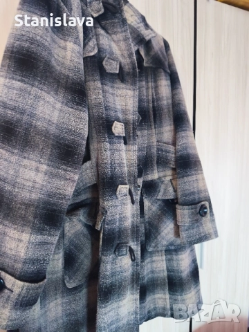 Дамско палто и розово яке, снимка 2 - Якета - 52201847