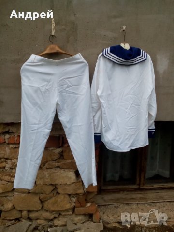 Стара моряшка униформа, снимка 5 - Антикварни и старинни предмети - 28736547