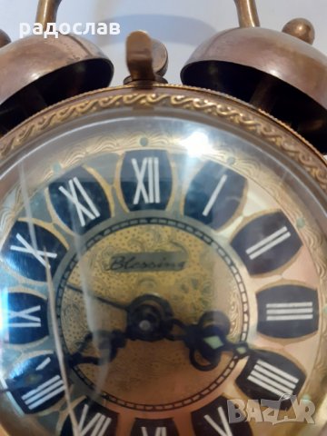 Будилник-Blessing, снимка 2 - Антикварни и старинни предмети - 32573628