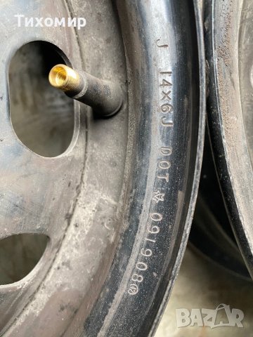 2бр. Джанти Мазда-14цола, снимка 3 - Гуми и джанти - 40252157