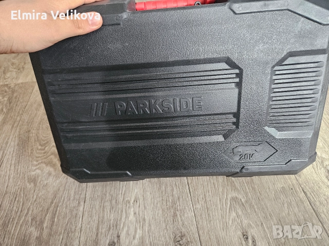 Акумулаторен ъглошлайф Parkside PWSA F4 ,20V,3 години гаранция , снимка 7 - Ъглошлайфи - 52971539