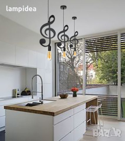ПЕНДЕЛ - СОЛ КЛЮЧ, снимка 6 - Лампи за таван - 38394395