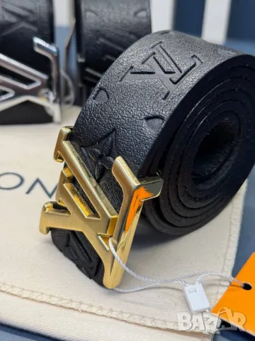 колани от естествена кожа в кутия louis vuitton, снимка 4 - Колани - 50416844