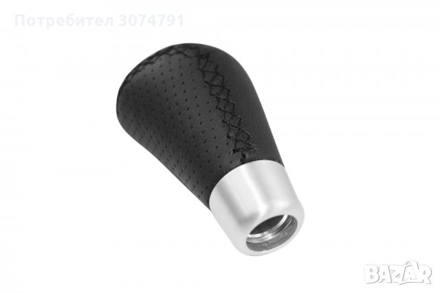 Универсална Топка за Скоростен Лост Черна Мека Кожа с Шевове 5/6 скорости, снимка 12 - Аксесоари и консумативи - 32219438