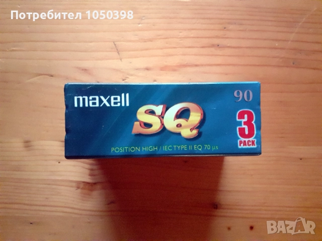 Нови MAXELL SQ -90- Хром касети, снимка 5 - Декове - 52858479