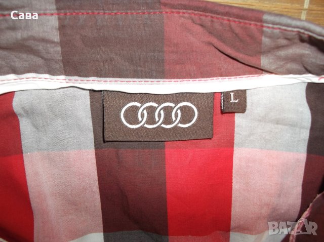 Риза AUDI   мъжка,Л