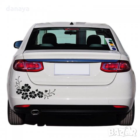 2267 Стикер за автомобил или декорация за дома Цветя, снимка 2 - Аксесоари и консумативи - 33264068