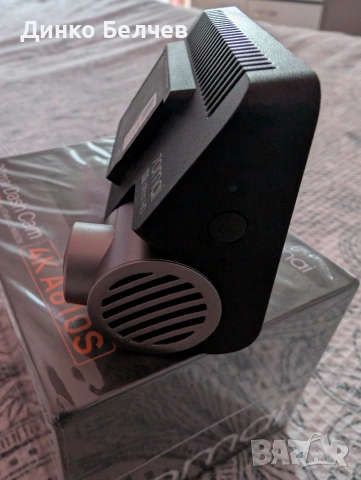 70mai Dash Cam 4K A810S – Видеорегистратор с Sony Starvis 2 и HDR + хардуер кит за паркинг режим