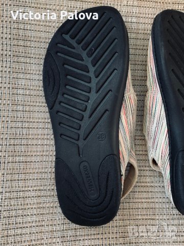 Модерни скъпи сандали HELVESKO Швейцария, снимка 10 - Сандали - 37743745