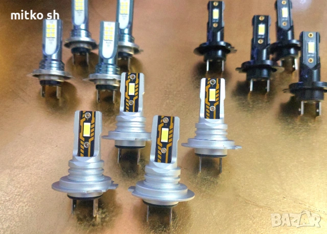 H7 Led автомобилни крушки, снимка 2 - Аксесоари и консумативи - 53503071