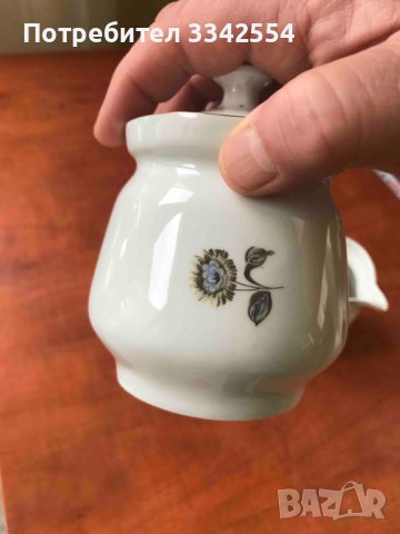 ПОРЦЕЛАН КАНА И ЗАХАРНИЦА БЪЛГАРИЯ, снимка 4 - Други ценни предмети - 43969922