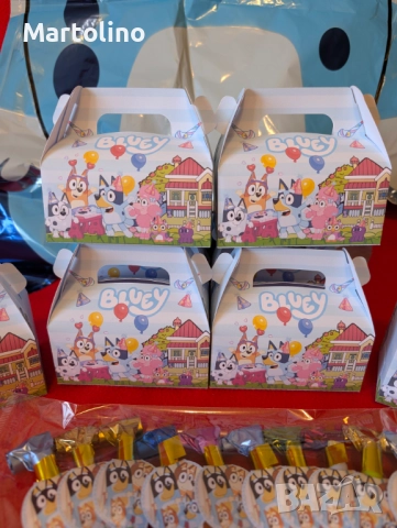 Кутийка за лакомства и подаръци Блуи и Бинго