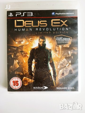 Deus Ex Human Revolution Limited Edition игра за Ps3 Playstation 3 Пс3