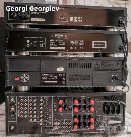 Yamaha - Set, снимка 2 - Ресийвъри, усилватели, смесителни пултове - 48862014