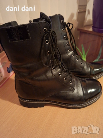 Боти естествена кожа, снимка 3 - Дамски боти - 53058182