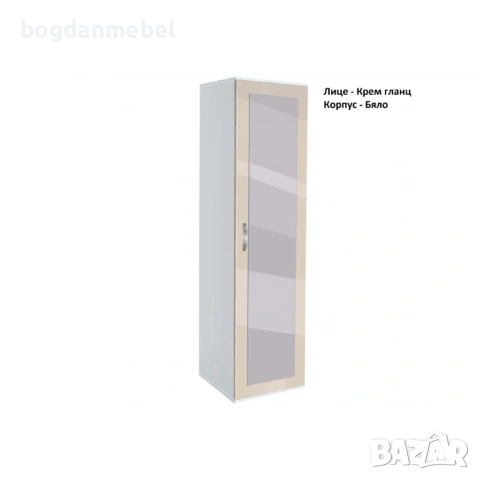 Еднокрилен гардероб, модел BM-Ava 11 с огледало