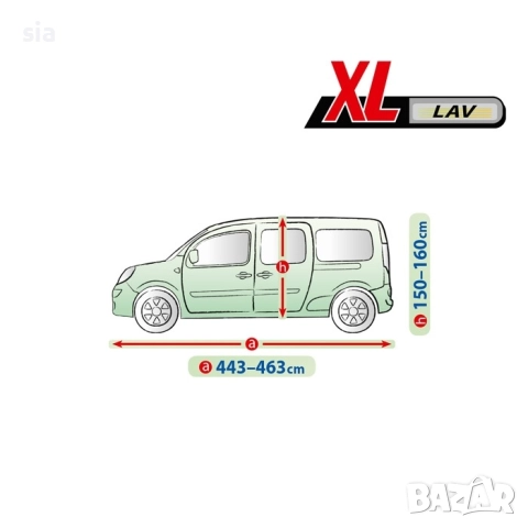 Покривало Kegel серия Mobile размер XL сиво за LAV, снимка 2 - Аксесоари и консумативи - 52533125