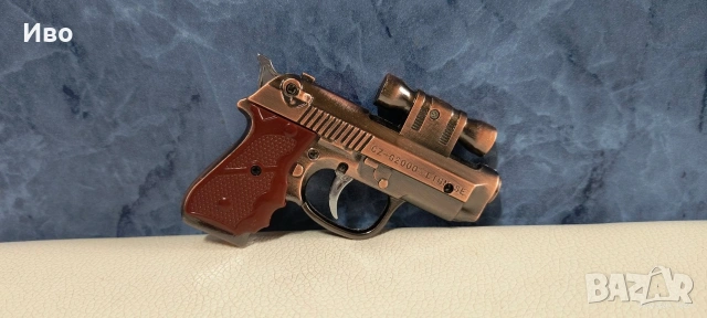 Метален пистолет запалка Bereta 92, снимка 2 - Запалки - 53507294