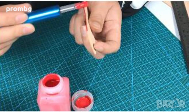 Кожарски, сарашки инструменти за боядисване на ръбове, писалка, 