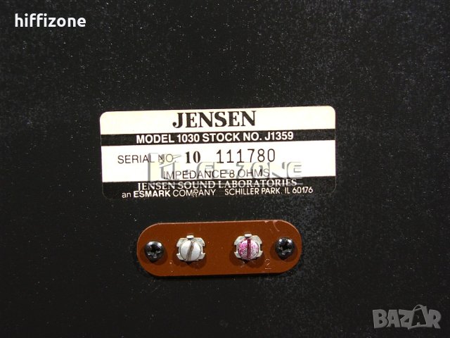 ТОНКОЛОНИ  Jensen model 1030 , снимка 12 - Тонколони - 43406498