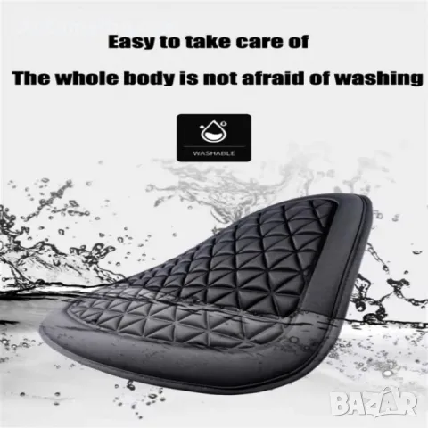 Подложка за седалка Automat, Универсална, Протектор за седалка, Черен, снимка 3 - Аксесоари и консумативи - 48143241