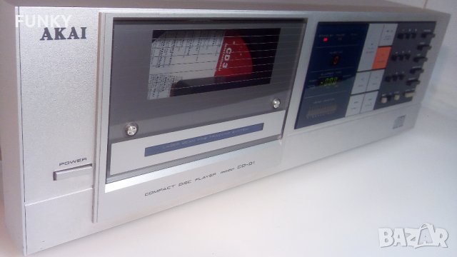 Akai CD-D1 Compact Disc Player, снимка 3 - Ресийвъри, усилватели, смесителни пултове - 33021037