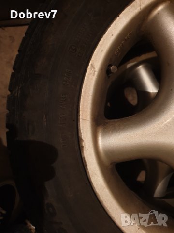 Алуминиеви джанти AEZ със зимни гуми Continental - 195/65/15, снимка 4 - Гуми и джанти - 33013709