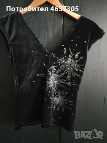 маркова блуза от кадифе