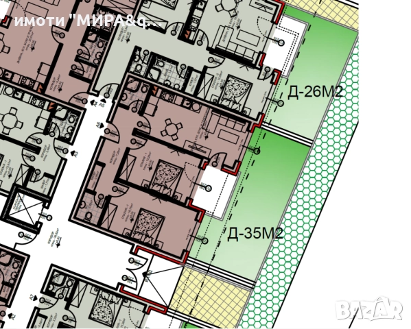 Тристаен апартамент с двор в Панорама Парк 2, кв. Воеводски, гр. Хасково, снимка 2 - Апартаменти - 52278261