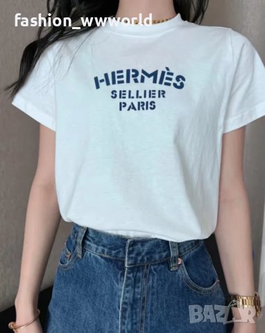 дамска тениска HERMES - реплика, снимка 1 - Тениски - 36808921
