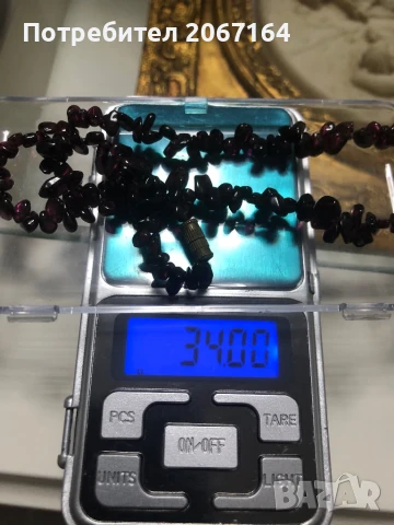 Колие от гранат , снимка 6 - Колиета, медальони, синджири - 50886013