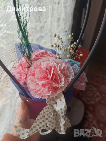 Ръчно изработени цветя 
