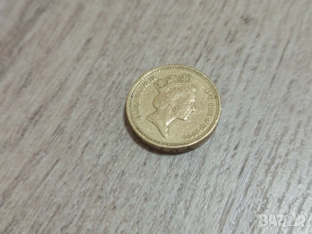 Монета 1996 Великобритания £1 pound (Celtic Cross) - Elizabeth II, снимка 4 - Нумизматика и бонистика - 52970868