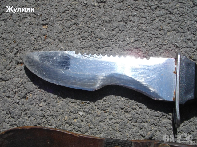 ВОДОЛАЗЕН НОЖ С КАНИЯ , снимка 3 - Антикварни и старинни предмети - 51452175