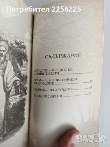 Оракулът на друидите - Гадаене с огами, снимка 2 - Езотерика - 52182719