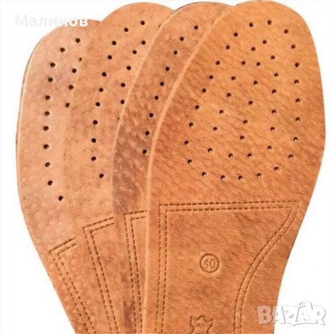 Кожени стелки за обувки 42 и 44 (26 и 27см), снимка 2 - Други - 38773063