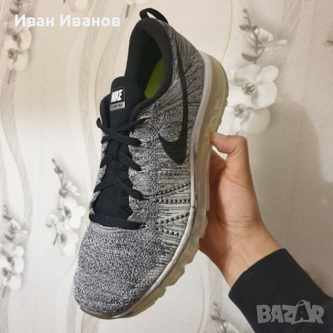 маратонки  Nike Flyknit Nike Air Max 'Oreo'  номер 44-44,5, снимка 16 - Маратонки - 40646034