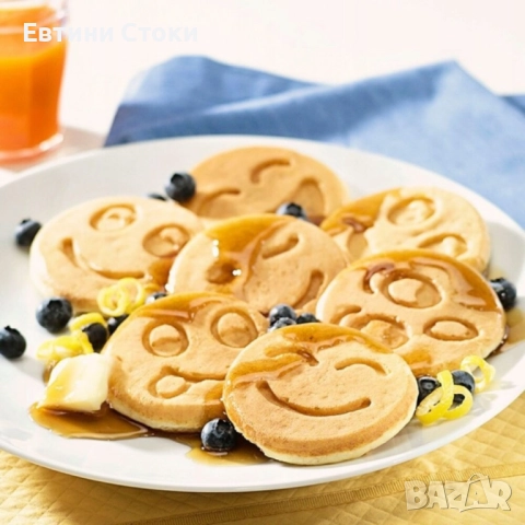 Тиган за палачинки с емотикони - забавно готвене у дома, снимка 7 - Съдове за готвене - 52049212