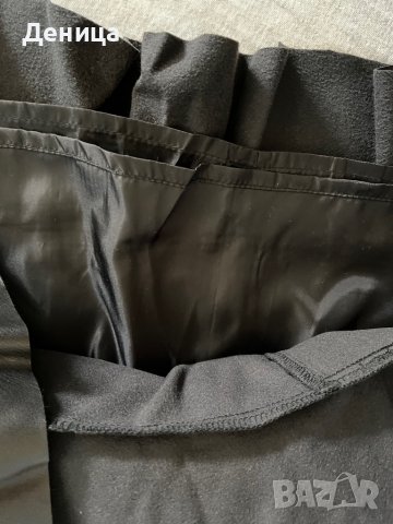 Черна кожена пола H&M, снимка 6 - Поли - 38082073