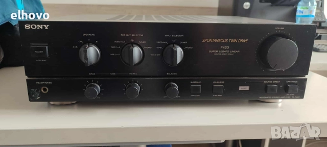 Стерео усилвател Sony TA-F420, снимка 7 - Ресийвъри, усилватели, смесителни пултове - 51846457