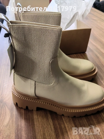 Дамски боти на платформа Манго / MANGO, снимка 2 - Дамски боти - 52033616