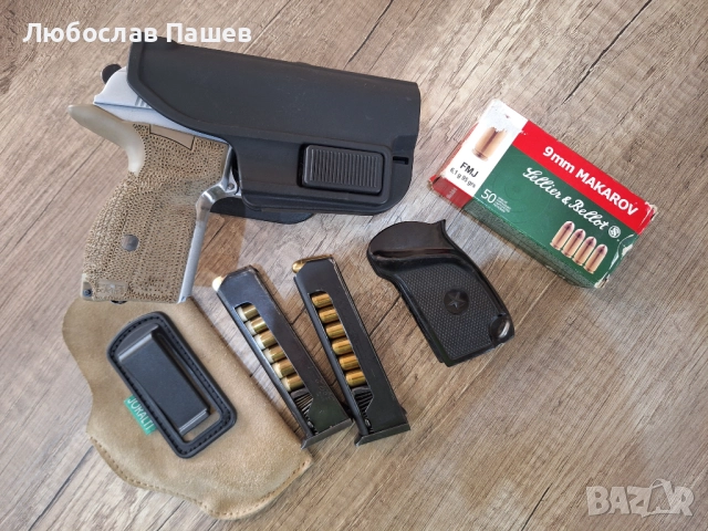Пистолет Макаров 9х18, снимка 5 - Бойно оръжие - 52209627