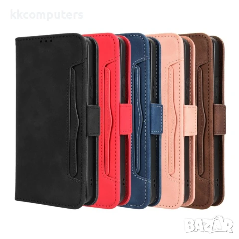 Realme 14 5G / 14T 5G Magnetic Wallet Кожен Калъф и Протектор, снимка 2 - Калъфи, кейсове - 50652790