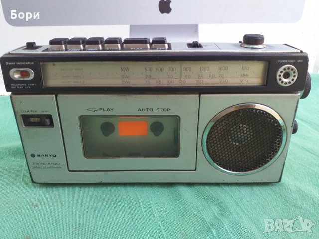 SANYO M 1700 H мини радиокесетофон, снимка 5 - Радиокасетофони, транзистори - 33555441