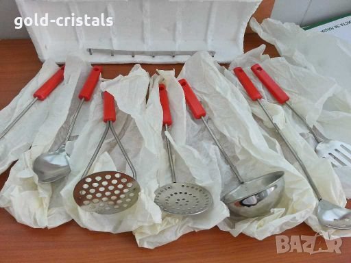 Руски комплект прибори за готвене сервиране, снимка 3 - Антикварни и старинни предмети - 28756831