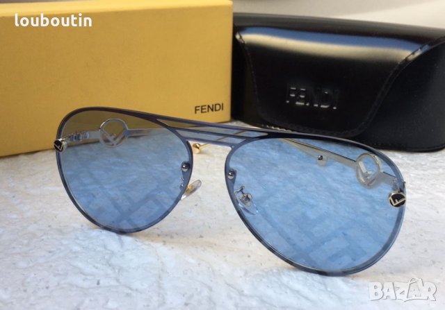 Fendi 2020 дамски слънчеви очила унисекс мъжки, снимка 6 - Слънчеви и диоптрични очила - 28261935
