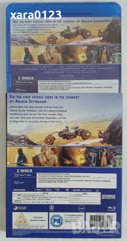 Star Wars: Episode I - The Phantom Menace (Blu-Ray), снимка 2 - Blu-Ray филми - 50368005