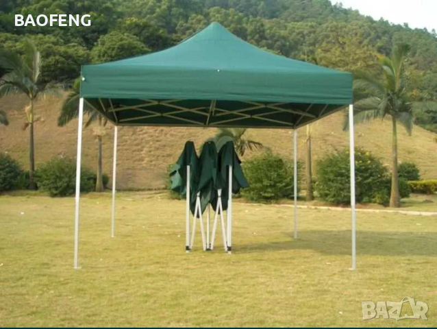 ПРОМО! лукс Голяма Нови 4 цвята 3 размера Сгъваема Шатра Хармоника Различни ЦВЕТОВЕ И РАЗМЕРИ 2024Г, снимка 10 - Градински мебели, декорация  - 44861583