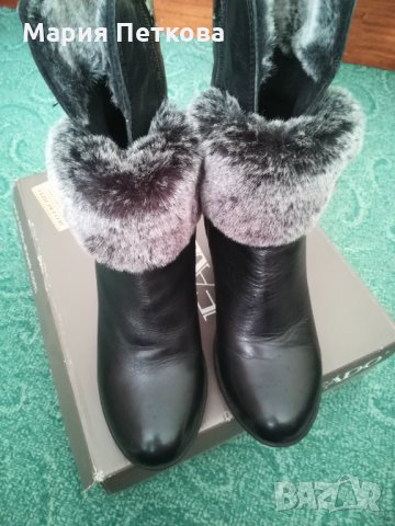 Дамски боти от естествена кожа, снимка 5 - Дамски боти - 34737316